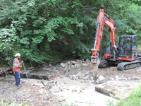 Work in progress: River habitat connectivity restoration!